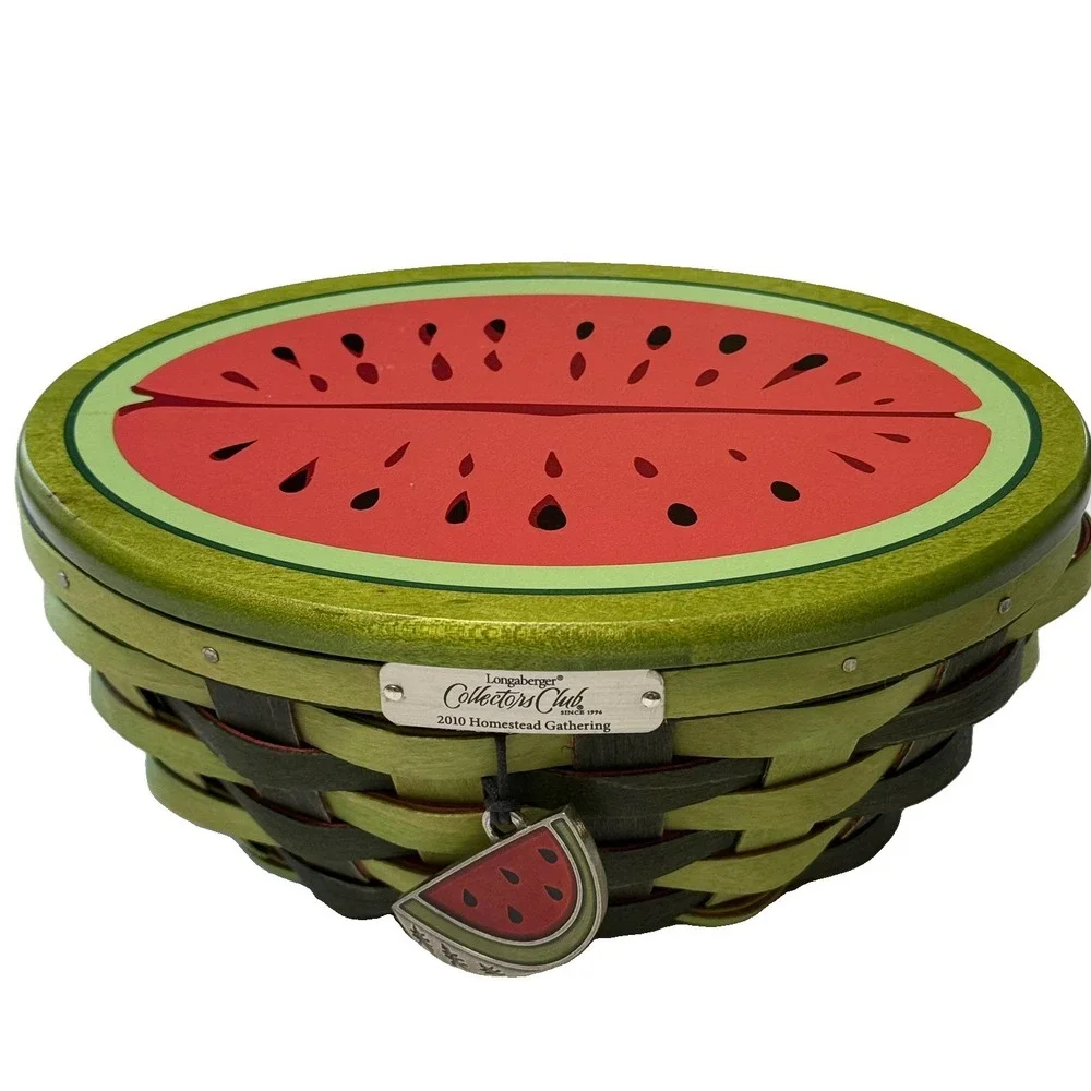 2010 Collectors Club Longaberger Watermelon 7